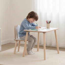 Hanah Home Bunny One Chair Set - Blanco